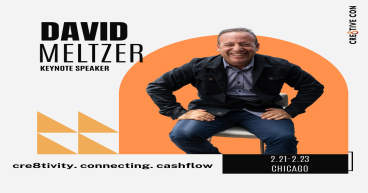 DAVID MELTZER, THE ORIGINAL JERRY MAGUIRE, TO HEADLINE CRE8TIVE CON 2025 IN CHICAGO