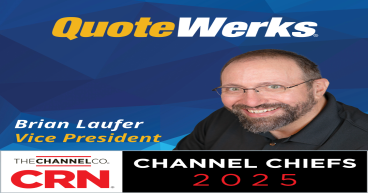 Brian Laufer of QuoteWerks Recognized on the Prestigious 2025 CRN® Channel Chiefs List