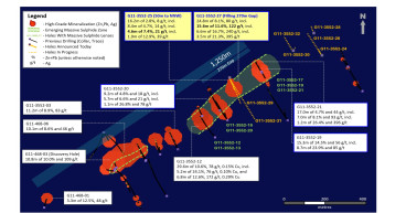 Group Eleven Intersects 15.6m of 11.6% Zn+Pb, 122 g/t Ag and 0.19% Cu, incl. 3.5m of 21.3% Zn+Pb, 395 g/t Ag and 0.73% Cu at Ballywire; Silver and Copper Values Continue to Impress