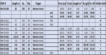 Sokoman Provides Western Trend Update, Moosehead Gold Project, Central Newfoundland