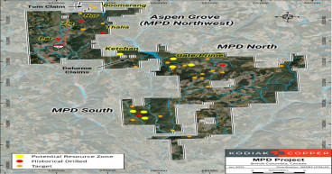 Kodiak Confirms Potential of MPD Northwest Claims and Adds Further Strategic Claims; New Focus Area for 2025
