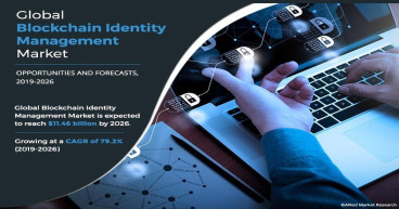 Blockchain Identity Management Market Size Worth $11.46 Billion by 2026 With CAGR of 79.2%