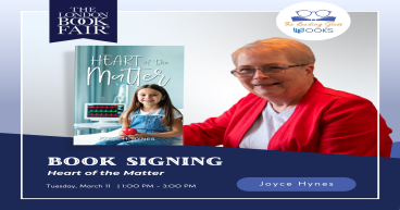 Meet Author Joyce Hynes at the London Book Fair for an Inspiring Book Signing Event