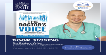 Join Dr. Pietro Emanuele Garbelli at the London Book Fair for an Exclusive Book Signing Event