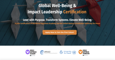 Announcing the Launch of the Global Well-Being and Impact Leadership Certification (GWILC)