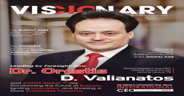 Dr. Orestis D. Valianatos Featured as 'The Most Inspirational CEO to Watch in 2025' by the Visionary CIOs Magazine