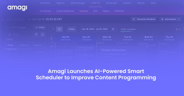 Amagi Launches AI-Powered Smart Scheduler to Improve Content Programming