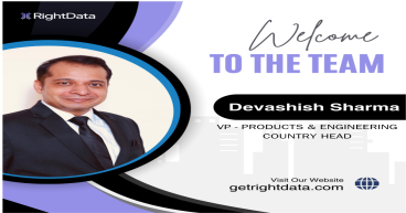 RightData Appoints Devashish as VP of Products & Engineering and Country Head for India Digital Center