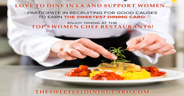 Recruiting for Good Launches The Sweetest Dining Card for Women Chef Restaurants