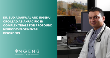 Dr. Sud Agarwal and iNGENū CRO Lead Asia-Pacific in Complex Trials for Profound Neurodevelopmental Disorders