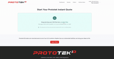 Prototek Expands Instant Quoting Platform with New Sheet Metal Fabrication Capabilities
