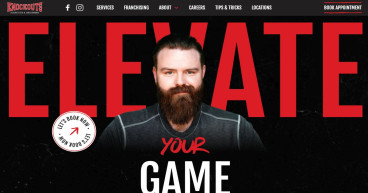 Digital Silk Wins April Best Web Design Award for Knockouts Haircuts & Grooming Website