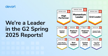 Devart Earns Leader Badges in G2’s Spring 2025 Reports for Excellence in Database Management