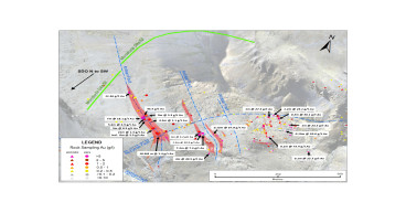 Palamina Channel Sampling in the Cayos Zone Returns 18.1 gpt Gold over 7 Metres at the Usicayos Gold Project