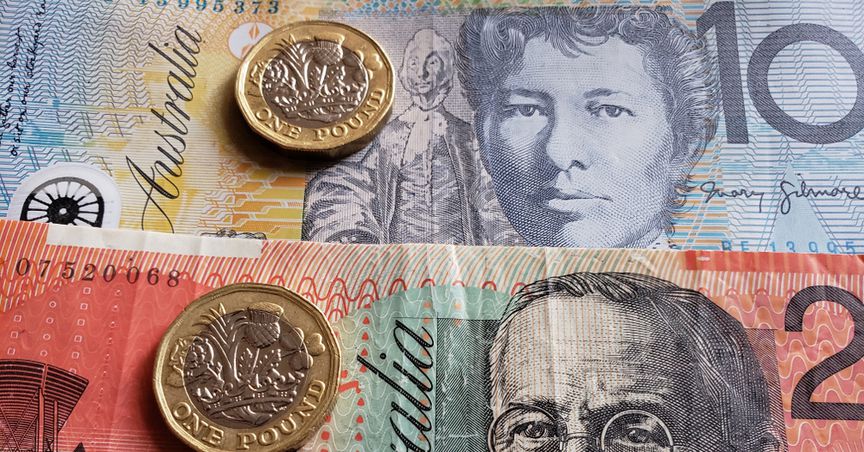  Sterling Moves Up While Aussie Dollar Falls 