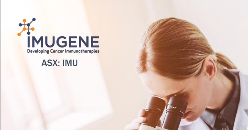  Imugene’s Preclinical New Mimotope Cancer Vaccine Research Published in Prestigious Journal 
