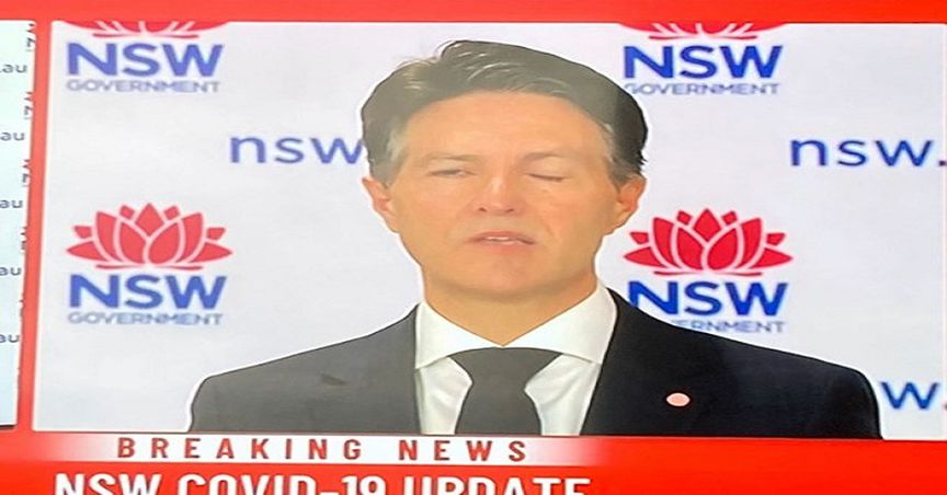 NSW minister says he has Bell’s palsy after ‘droopy eyes’ at COVID-19 presser