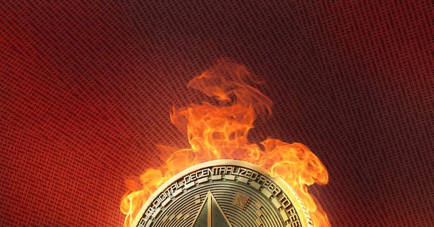  After the launch of EIP-1559, Ethereum burn hits US$2 billion 