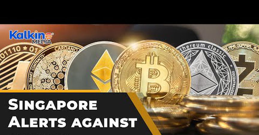 Why is Singapore alerting people against crypto marketing services?