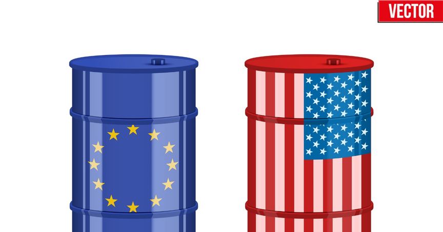  Crude oil retreats from 7-year-highs 