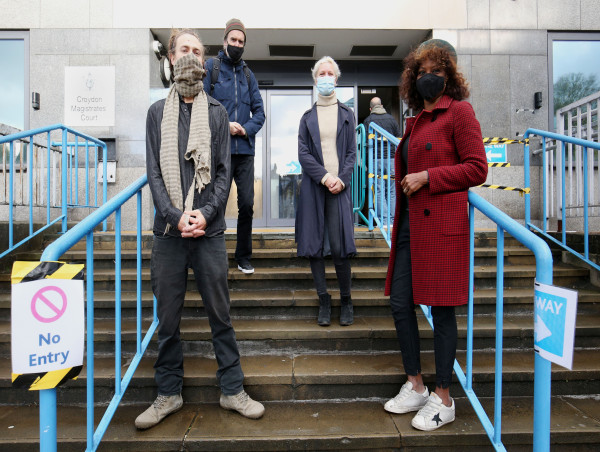  Charities ‘not doing enough’ on eco crisis, paint-throwing activist tells court 