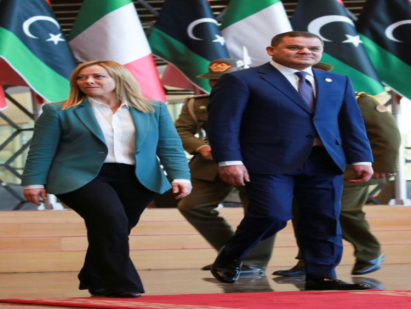Italy's Eni signs $8 billion Libya gas deal as PM Meloni visits Tripoli