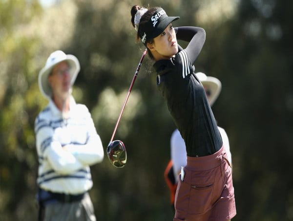  Cheeky Grace Kim leads golfing girl power at TPS Sydney 
