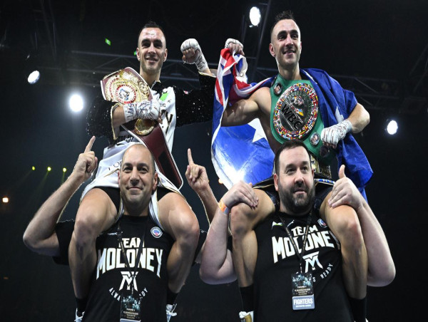  Moloney brothers in talks for world title boxing shots 