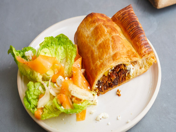 Jamie Oliver’s £1 Giant Veggie Puff Roll Recipe