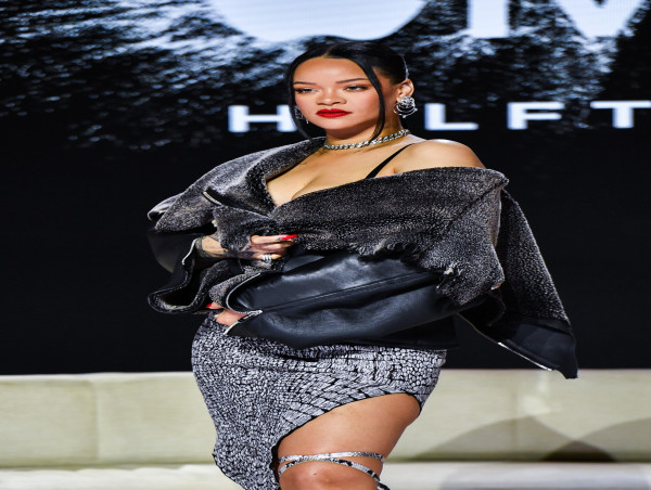 Pregnant Rihanna models vintage Chanel ahead of Met Gala 2023