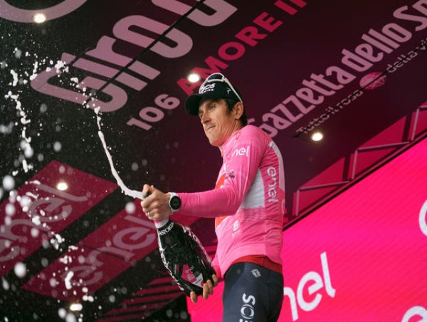  Geraint Thomas beaten by Joao Almeida on Giro stage 16 but regains Maglia Rosa 