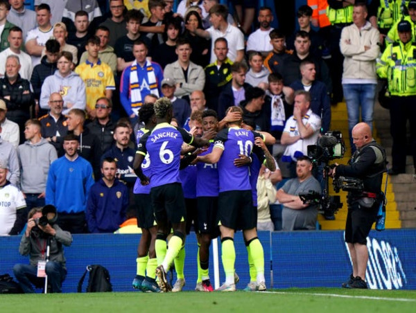  Leeds’ relegation confirmed as Harry Kane hits double in Tottenham win 