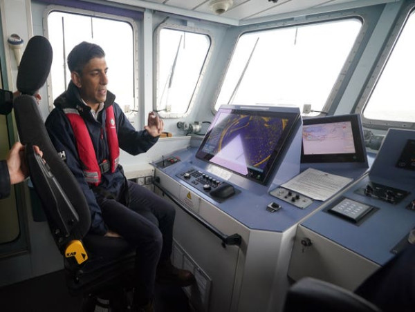  Sunak announces two new asylum barges and says plan to ‘stop the boats’ working 