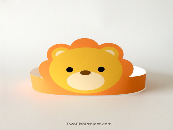 Cute Lion Paper Crown Printable: A Fun and Creative Activity for Kids