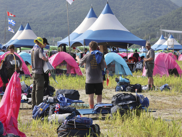  British scout faced ‘disgusting’ conditions at jamboree campsite, says father 