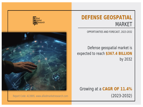  Defense Geospatial Market : Growing Adoption of Technology will Spur Growth of the $367.4 Billion by 2032 