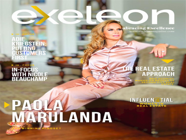 Paola Marulanda Features On The Cover Of Exeleon Magazine | Kalkine Media