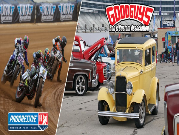  Goodguys Partners with Progressive American Flat Track adding Dirt Track Racing to the 14th Spring Lone Star Nationals 