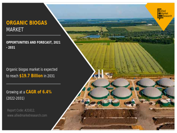  Organic Biogas Market to Witness Huge Growth by 2031 – DGE GmbH, Atlas Copco, EnviTec, etc. 