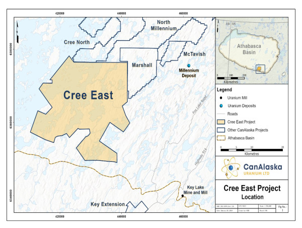  CanAlaska Completes Option Agreement Deal on Cree East Project 