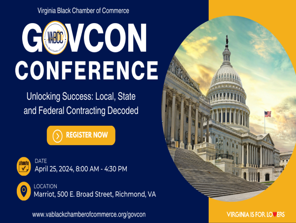 Virginia Black Chamber of Commerce Announces Inaugural 2024 GovCon ...