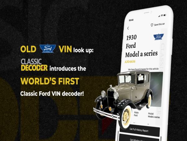  The World’s First Classic Ford VIN Decoder 