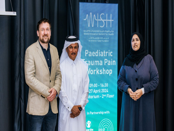  Medics from Palestine, Qatar and the UK Convene to Help Treat Pain in Children in War Zones 