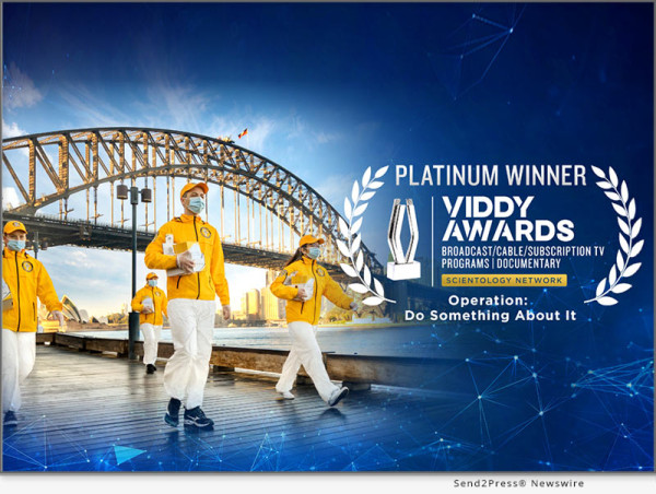  Church Of Scientology’s Documentary ‘Operation: Do Something About It’ Wins Platinum At Viddy Awards 