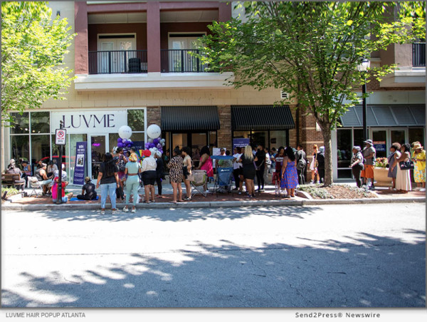  Luvme Hair Celebrates Success With Atlanta Pop Up Shop 