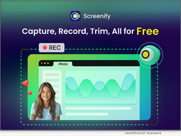  Imobie Launches Screenify: The Completely 100% Free Screen Recorder With Advanced Features And No Limits, Versatile For All Recording Needs 