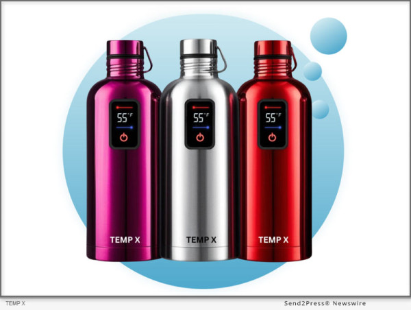 Temp X Announces Kickstarter Campaign For Revolutionary Smart Water Bottle