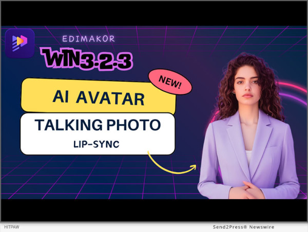  Hitpaw Edimakor Win V3.2.3 Unveils Exciting New Ai Avatar And Talking Photo Features With Lip Sync 