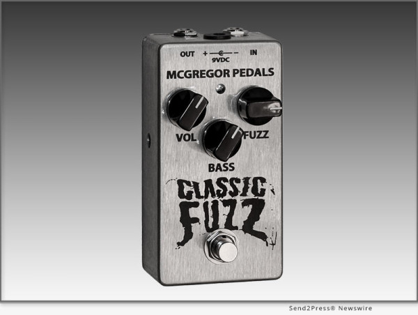  Mcgregor Pedals Introduces The Classic Fuzz Pedal 