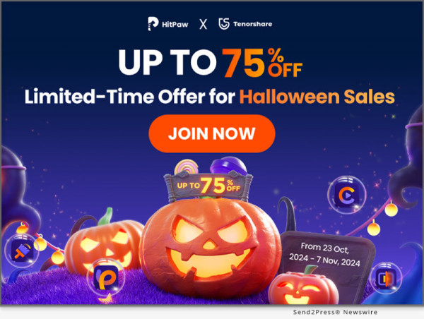  Hitpaw Launches Spooktacular Halloween Campaign With Exclusive Discount: Celebrate The 2024 Festival With Hot Products And Huge Discounts 